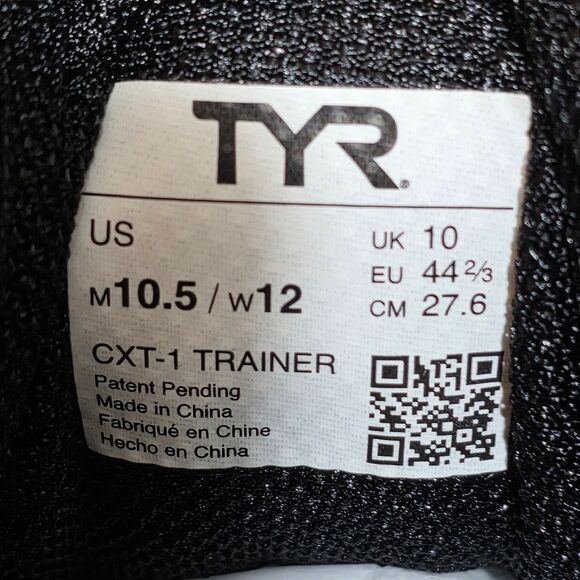 TYR CXT-1 Trainers Limited Edition Wodapalooza Black Blue Pink Training Shoes - Picture 7 of 7